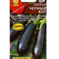 Семена Баклажан &laquo;Чёрный кот&raquo;, 0.1 г, &laquo;Аэлита&raquo;