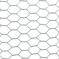 Сетка плетёная с ПВХ покрытием, 5 × 0,5 м, ячейка 25 × 25 мм, d = 0,9 мм, металл, Greengo