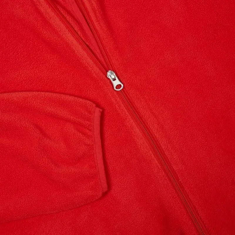 Куртка флисовая унисекс Fliska, красная, размер M/L Куртка флисовая унисекс Fliska, красная, размер M/L