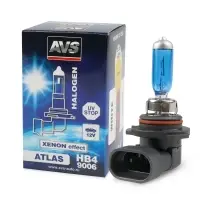 Галогенная лампа AVS ATLAS BOX/5000К/ HB4/9006.12V.51W.коробка 1шт.