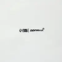 Тарелки обеденные Доляна White Label, набор 4 шт., d=25 см, утолщенный край, фарфор, белые