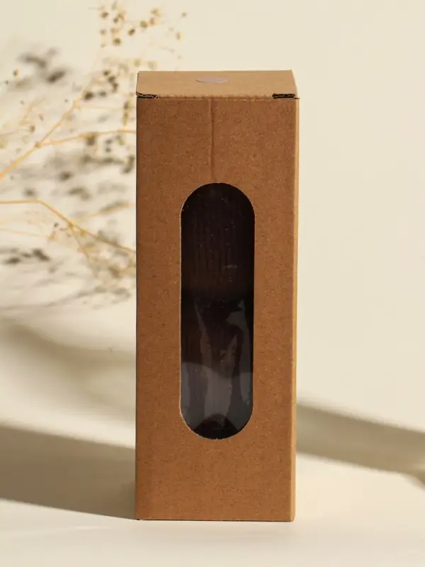 Свеча интерьерная Свеча интерьерная "Греция" капучино 6х6х18 см