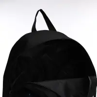 Рюкзак школьный молодёжный &laquo;Аниме&raquo;, 33&times;13&times;37, отдел на молнии, карман, чёрный