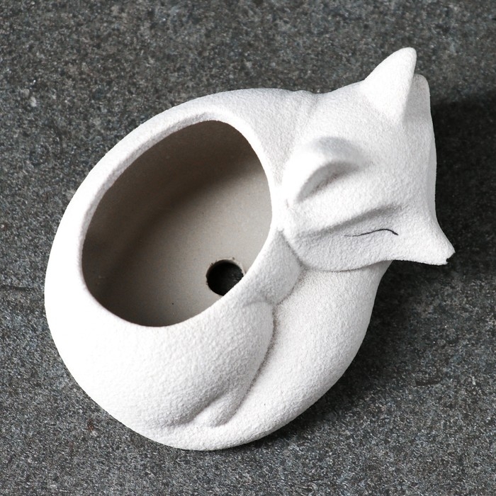 Горшок Горшок "Лисенок" 10х8х6см