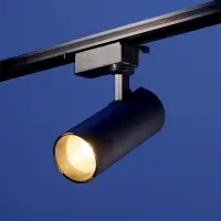 Трековый светильник Luazon lighting, TSL-012, 20 Вт, 1400 Лм, 2800K, чёрный, свечение тёплое белое