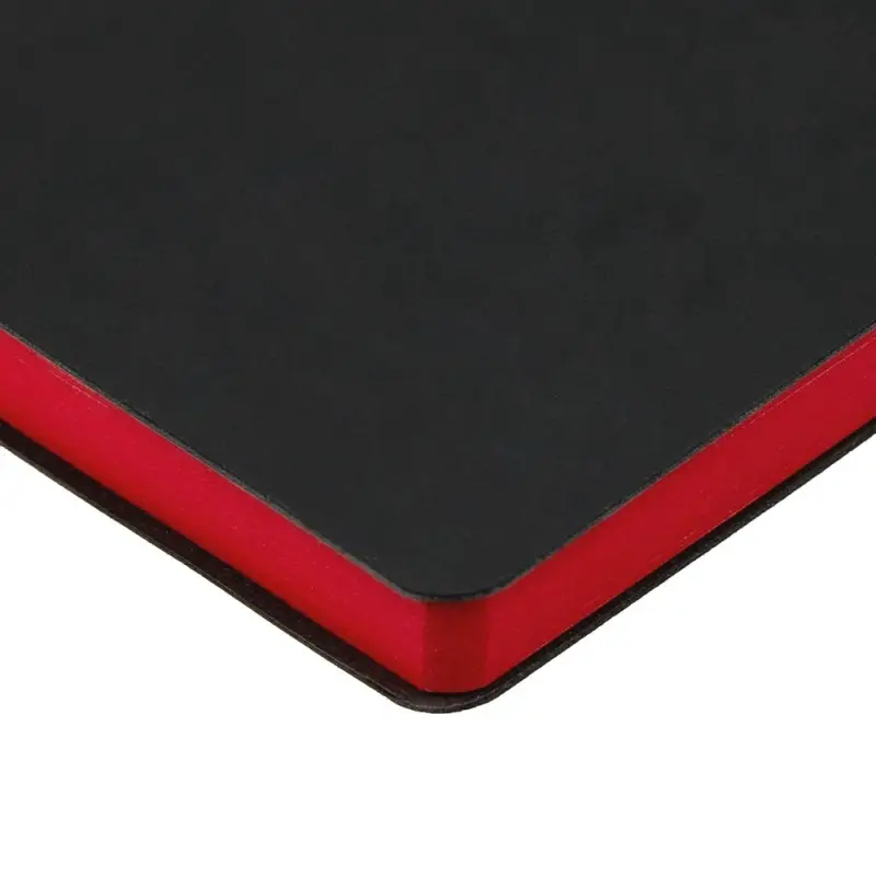 Ежедневник Bookmark, недатированный, черный с красным