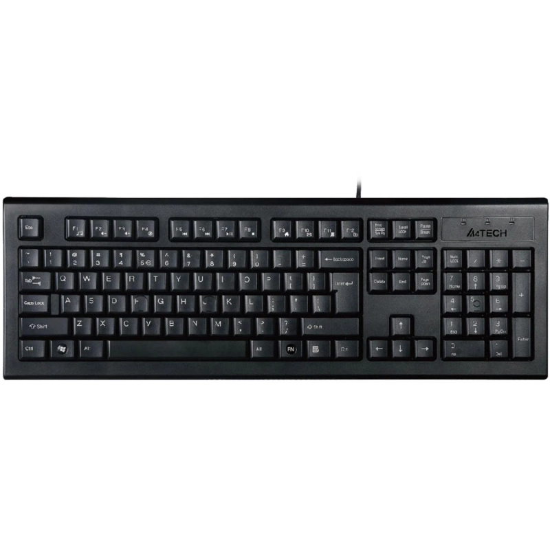 Набор клавиатура+мышь A4Tech KR-8520D клав:черный мышь:черный USB