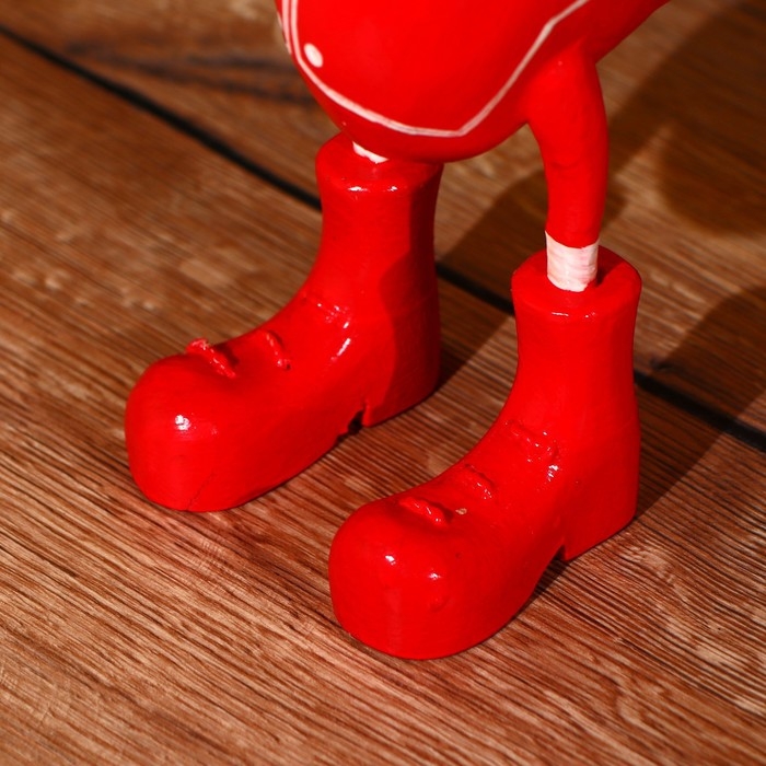 Сувенир Сувенир "Утка-поварёнок " дерево 27 см