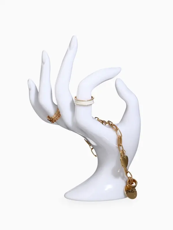 Подставка для украшений &laquo;QF. Рука&raquo;, 8.5&times;7&times;16 см, белая