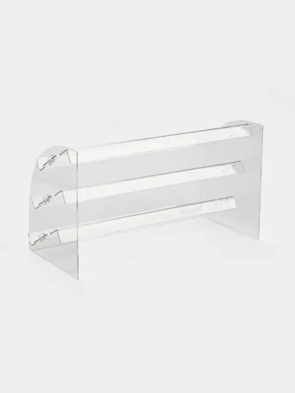 Горка 3 ступеньки угол 30, 33&times;17&times;19 см, оргстекло 2 мм