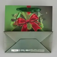 Пакет подарочный &laquo;С Новым годом&raquo;, игрушки, 22&times;22&times;11 см