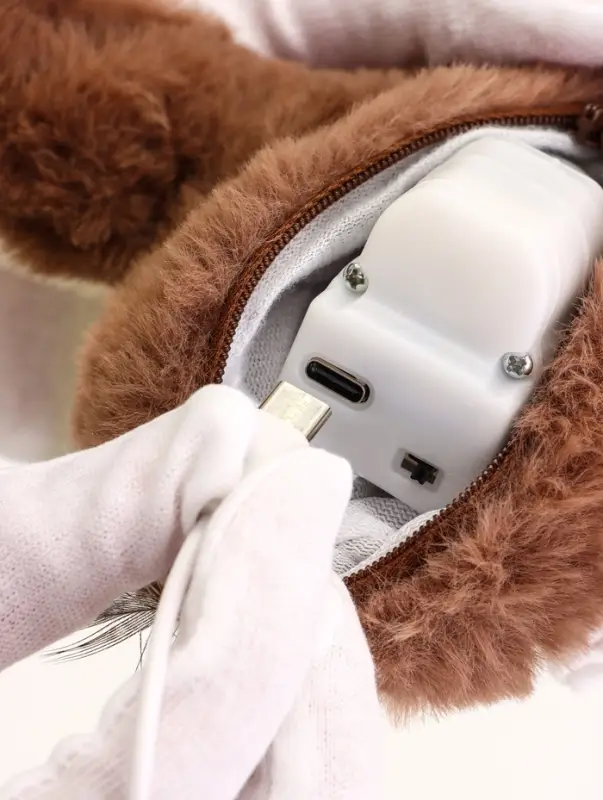 Интерактивная игрушка для кошек  Интерактивная игрушка для кошек "Воробей", коричневый