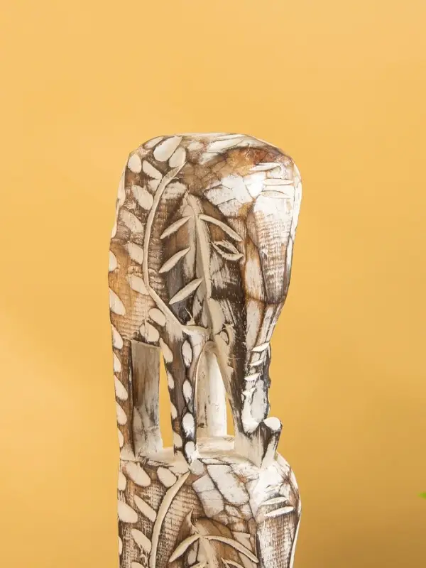 Сувенир «Статуя Слонов», 13×12×58 см, дерево