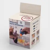 Разделитель белка и желтка "Ряба", цвет голубой, размер 8,5х8x8