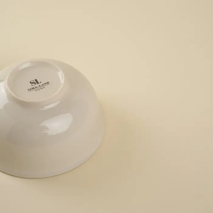 Салатники SL Home &laquo;Леггеро&raquo;, 750 мл, d=15 см, набор 2 шт., фарфор, бежевые