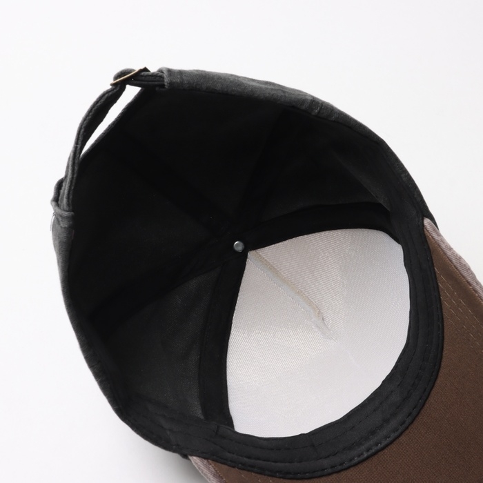 Кепка мужская MINAKU, цвет чёрный, размер 56-58 Кепка мужская MINAKU, цвет чёрный, размер 56-58