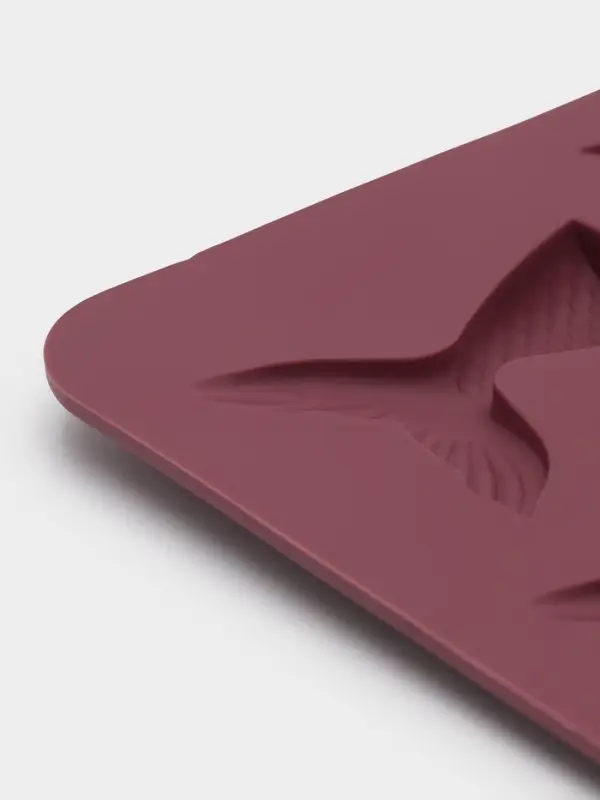 Форма для шоколада Доляна &laquo;Хвост&raquo;, силикон, 25&times;22.5&times;0.4 см, 18 ячеек (5.3&times;4 см), МИКС