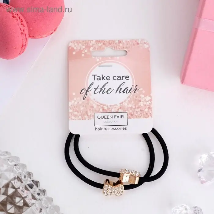 Резинка для волос Резинка для волос "Ариана" (набор 2 шт) бантик