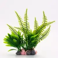 Растение искусственное аквариумное, на подставке под камень, 17&times;14&times;16 см