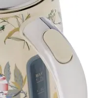 Чайник BRAYER 1083BR-YE, электрический, 2200Вт, 1.7л, нерж.сталь. автоотключение