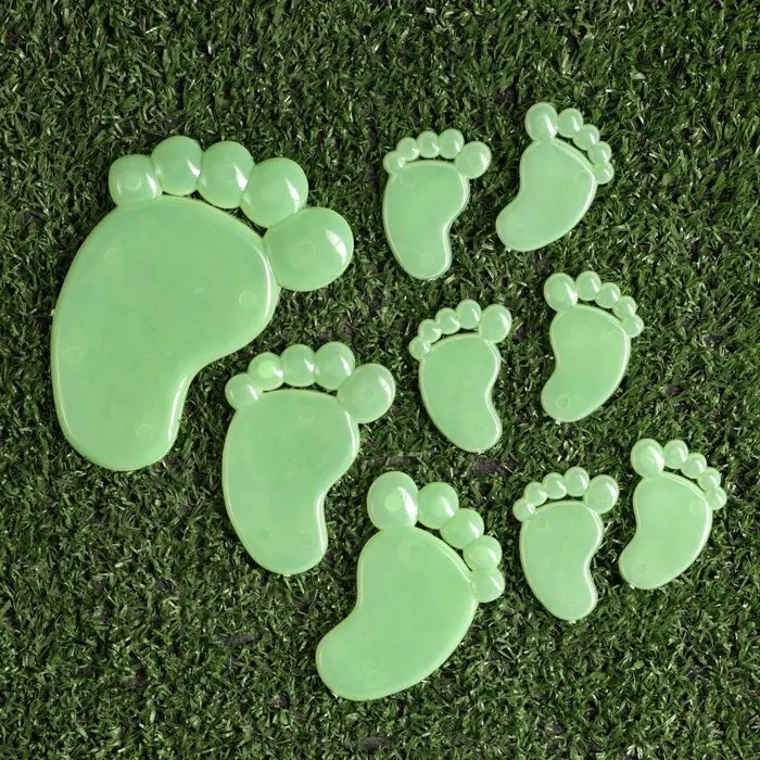 Набор светящегося декора Набор светящегося декора "Следы ножек"