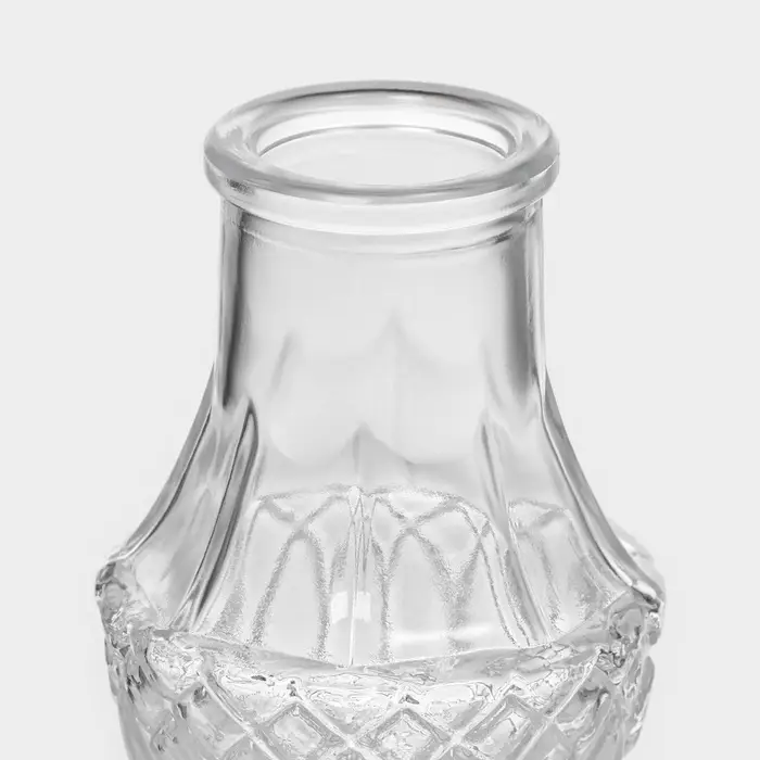 Набор банок для специй Доляна &laquo;Парфе&raquo;, 50 мл, 5&times;8.4 см, 12 шт., с пробковой крышкой, стекло, прозрачный