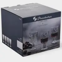 Набор бокалов для вина Paşabah&ccedil;e Timeless, 320 мл, 4 шт., стекло, прозрачный