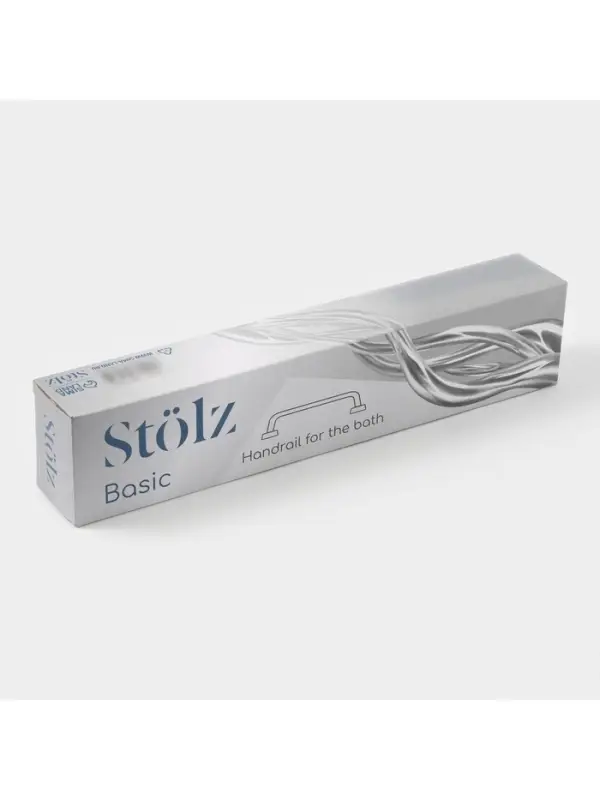Поручень для ванны St&ouml;lz, 40&times;5&times;7.5 см, нержавеющая сталь