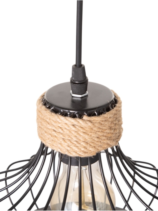 Светильник Светильник "Фон" 1х40Вт Е27 черный 23х23х18см