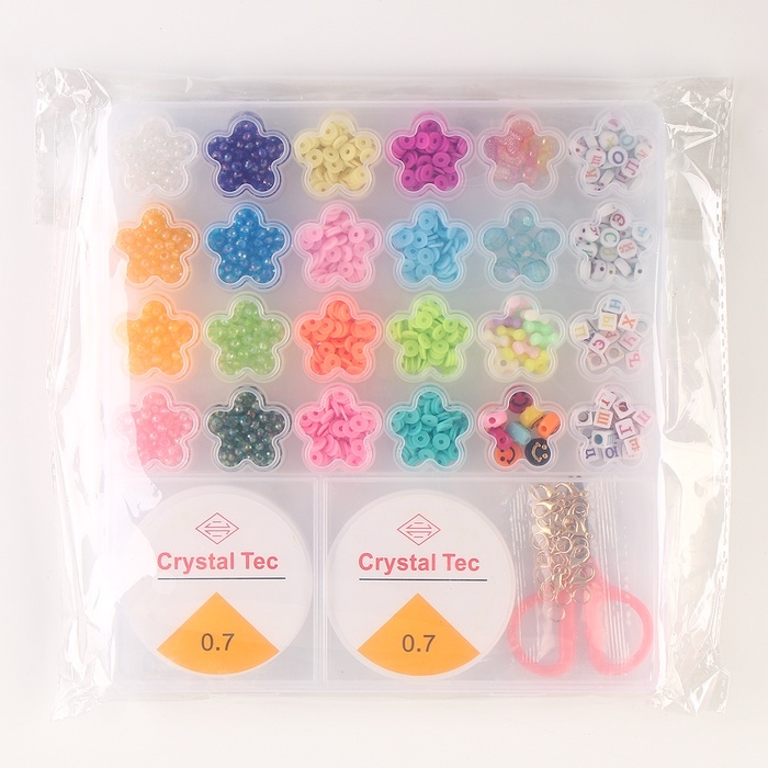 Набор для творчества «Украшение из бусин. Цветы» Набор для творчества «Украшение из бусин. Цветы»