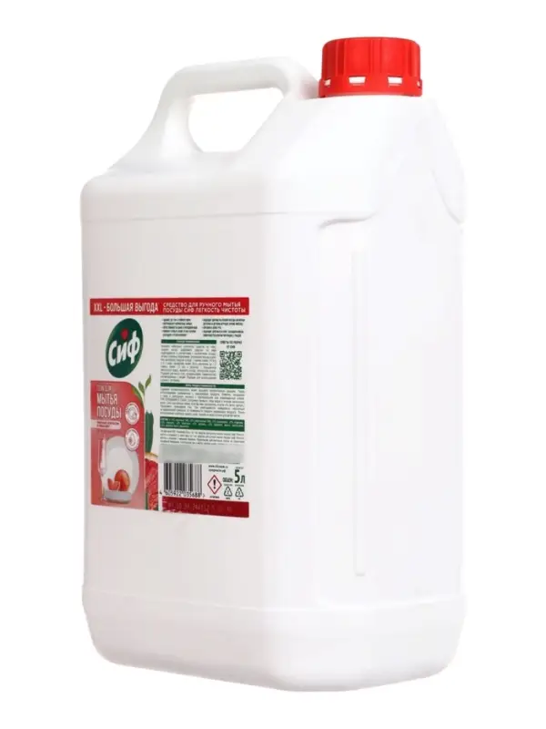 Средство для мытья посуды &laquo;СИФ&raquo; с ароматом красного апельсина и эвкалипта, гель, 5 л