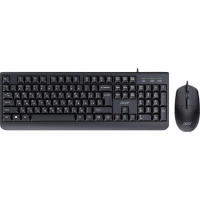 Набор клавиатура+мышь Acer OCC400,черный USB (ZL.ACCCC.015)