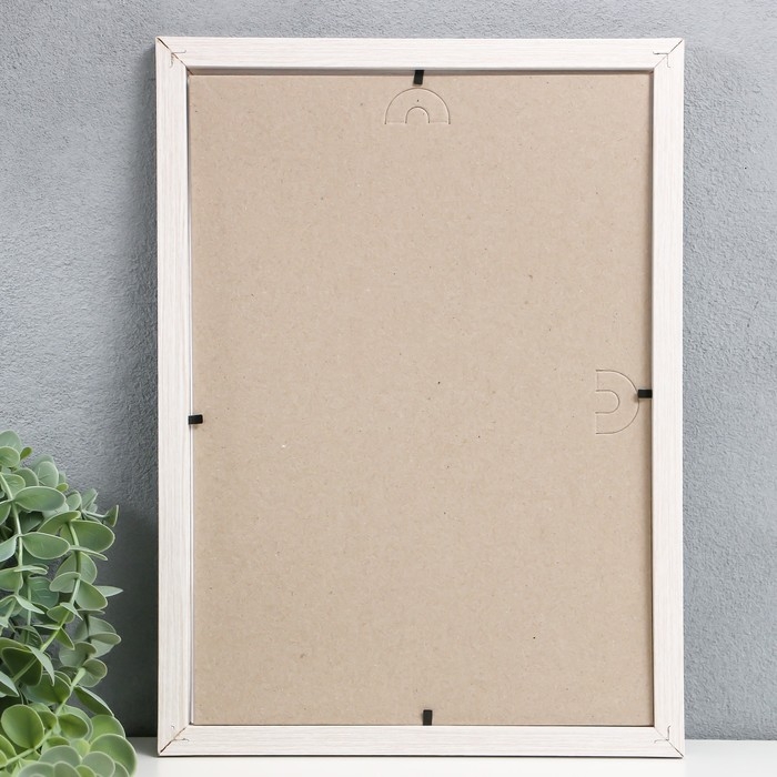 Фоторамка МДФ 21х30 см. №6, МИКС, Молочный дуб (пластиковый экран) Фоторамка МДФ 21х30 см. №6, МИКС, Молочный дуб (пластиковый экран)