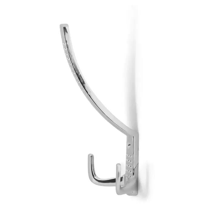 Крючок мебельный ТУНДРА TKT001, трехрожковый, хром