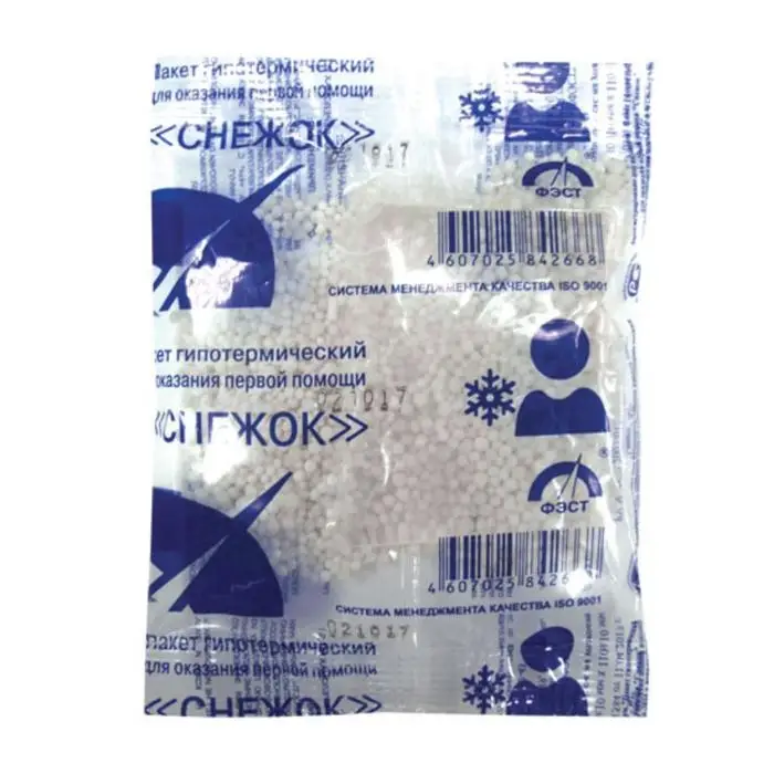 Пакет гипотермический для оказания первой помощи  Пакет гипотермический для оказания первой помощи "Снежок"