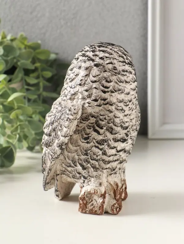 Статуэтка "Сова" высота 15 см, мультиколор