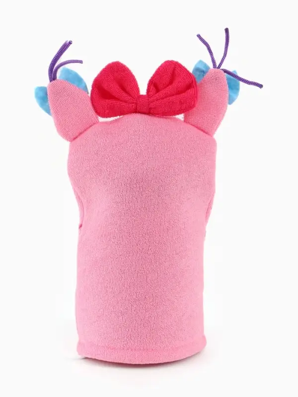 Мочалка детская для купания &laquo;Совушка Соня&raquo;, варежка, из махры, ЦЫП-ЦЫП