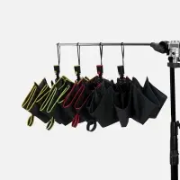 Зонт складной Edgeline, красный