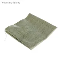 Мешок полипропиленовый 55×105 см, для строительного мусора, зеленый, 50 кг
