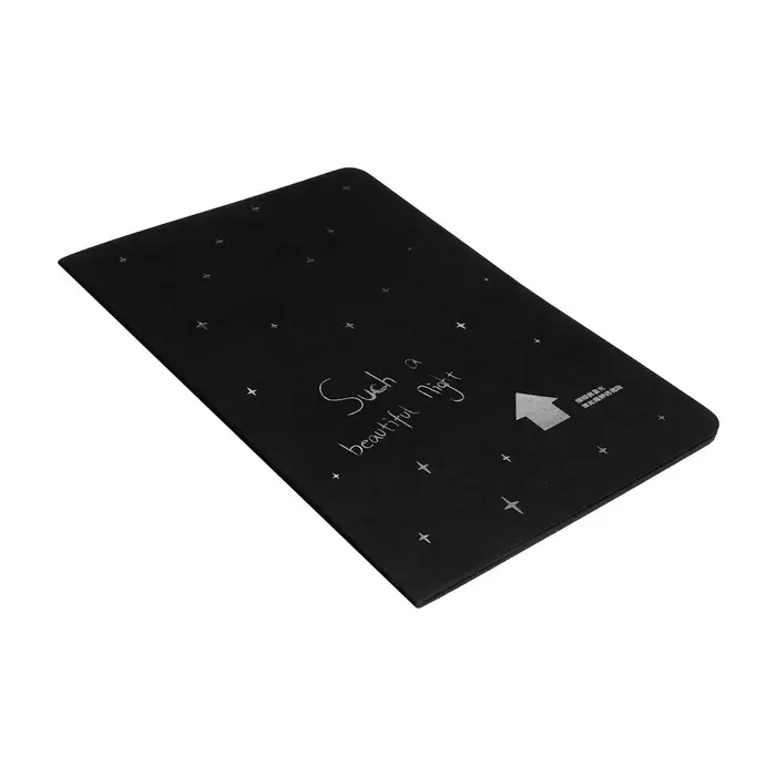 Скетчбук А5 &laquo;Звёздная ночь&raquo;, 30 чёрных листов, плотность 70 г/м&sup2;, МИКС