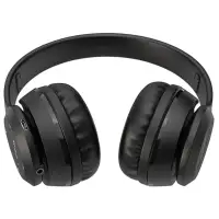 Наушники беспроводные, накладные, Borofone BO4 Charming rhyme, Bluetooth 5.0, с микрофоном, AUX, 200 мАч, чёрные