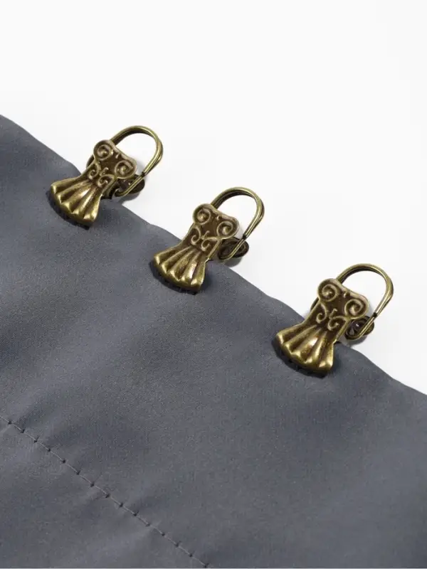 Зажим для штор &laquo;Ракушка&raquo;, 30&times;15 мм, 10 шт., цвет бронзовый