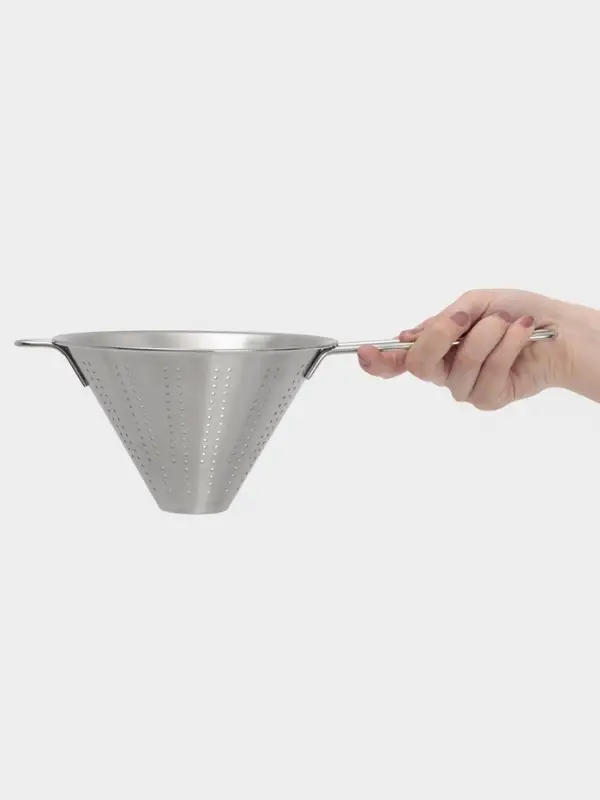 Дуршлаг конический Hanna Kn&ouml;vell, d=18 см, нержавеющая сталь