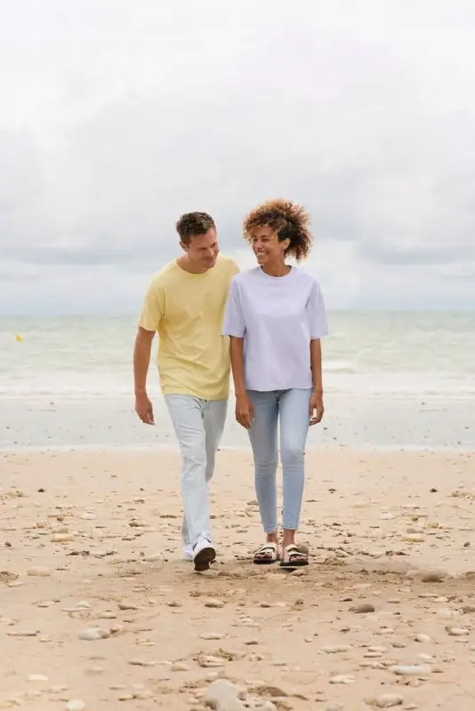 Футболка оверсайз мужская Boxy Men, светло-желтая, размер S