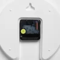 Часы настенные, интерьерные &laquo;Рубин&raquo;, бесшумные, d=35 см, корпус белый