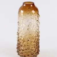 Ваза «Беттино», 30×11 см, стекло, коричневая