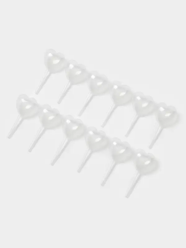 Набор кулинарных пипеток для соуса &laquo;Сердце&raquo;, 12 шт., 2.7&times;1.5&times;5 см