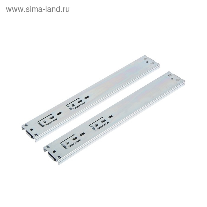 Шариковые направляющие, полное выдвижение, FGV, L=300 мм, H=45 мм, с доводчиком Шариковые направляющие, полное выдвижение, FGV, L=300 мм, H=45 мм, с доводчиком