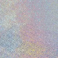 Плёнка голографическая, &laquo;Конфетти&raquo;, серебро, двухсторонняя, 70 см &times; 1 м