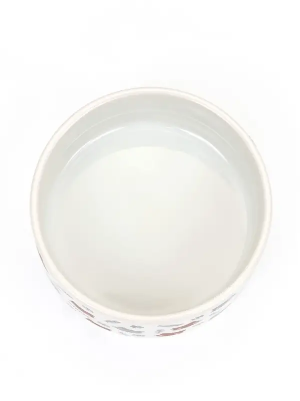 Миска &laquo;Кошки-рыбки&raquo;, 300 мл, 11.5&times;11.5&times;5 см, керамика, белая